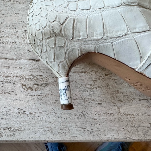 Gabriela Hearst Crocodile Ankle Boots - Picture 4 of 8